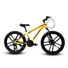 Велосипед Flame 24 ЖОВТИЙ (лиття на 10) Велосипед Flame 24 ЖОВТИЙ (лиття на 10)
