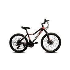Велосипед Smart rider 24 ЧЕРНЫЙ/КРАСНЫЙ Велосипед Smart rider 24 ЧЕРНЫЙ/КРАСНЫЙ